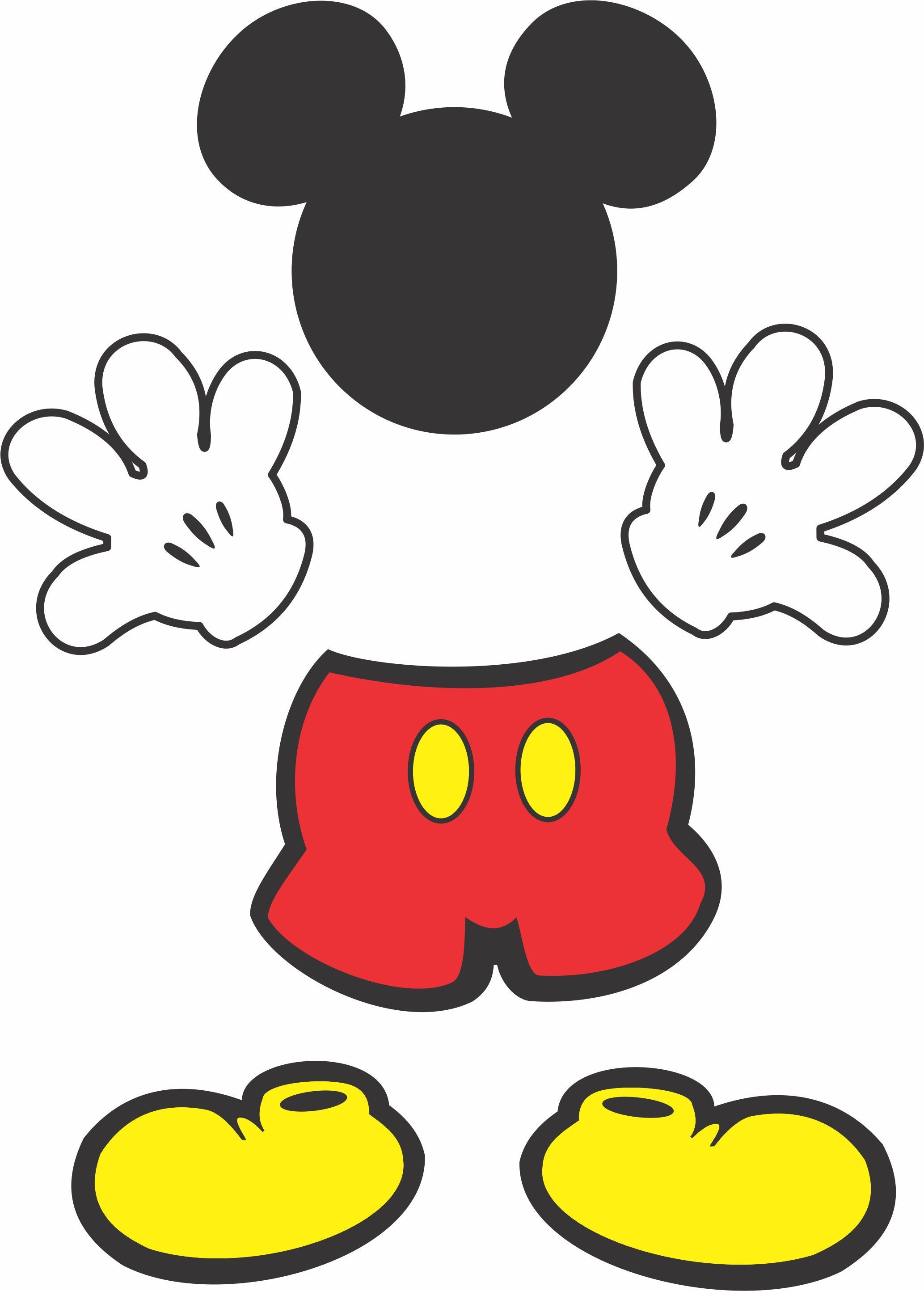 mickey mouse body parts clipart 10 free Cliparts | Download images on ...