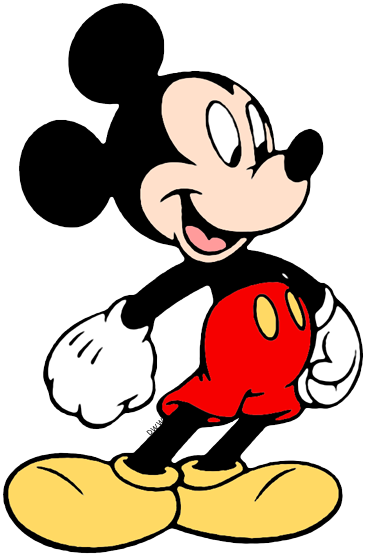 Mickey Mouse Clip Art 2.
