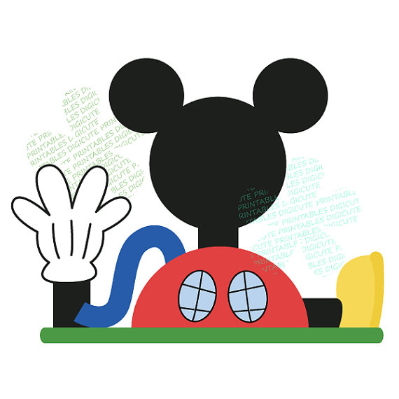 Disney Mickey Mouse Clubhouse Digital CLIP ART by Digicute on Etsy.