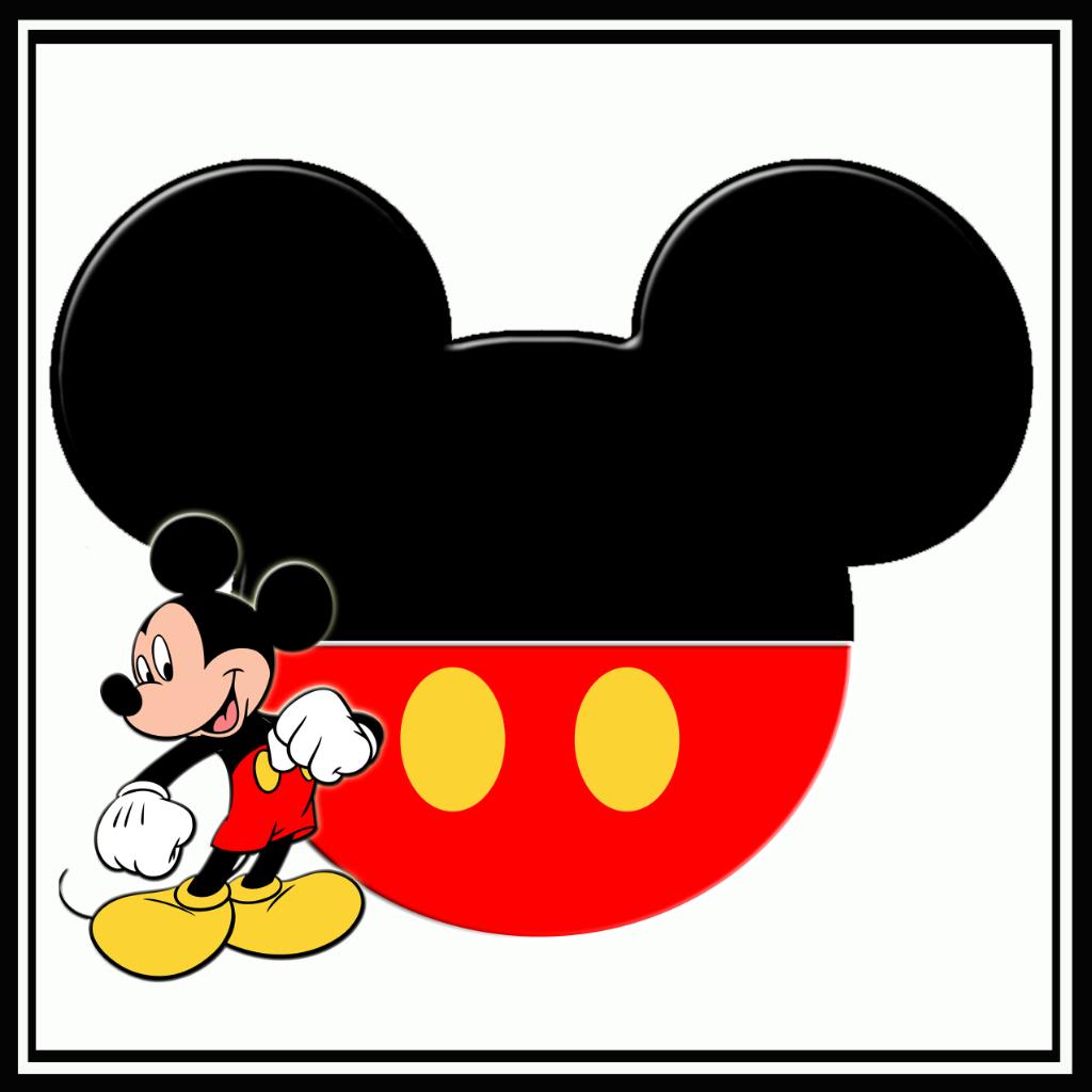 Mickey Mouse Head Vector.