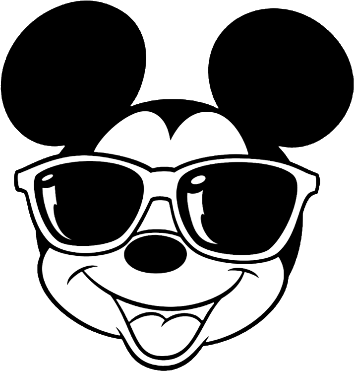 mickey with sunglasses clipart 10 free Cliparts | Download images on
