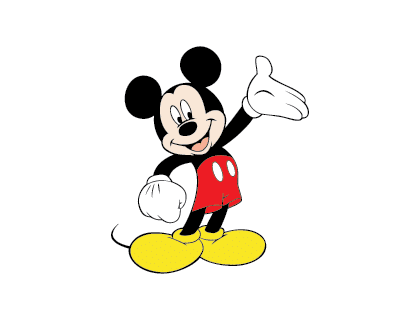 Mickey Mouse Vector Logo.