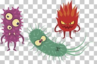 Cartoon Microbes Virus PNG Images, Cartoon Microbes Virus.