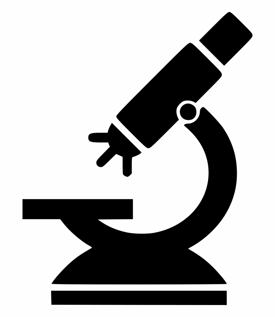 Clip Black And White Microscope Clipart Science Notes.