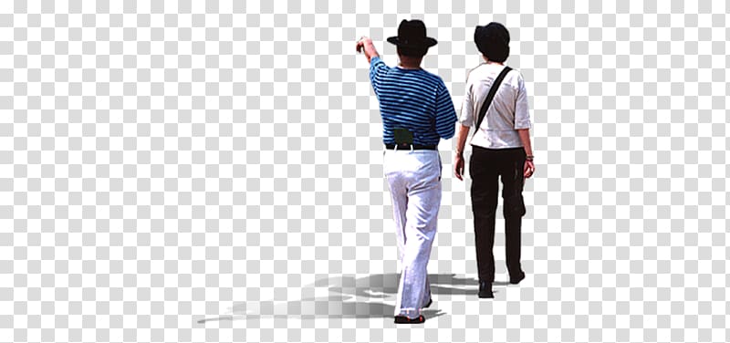 Two person walking, Middle age, Walking middle.