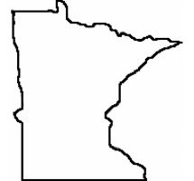 State Of Minnesota Clipart.