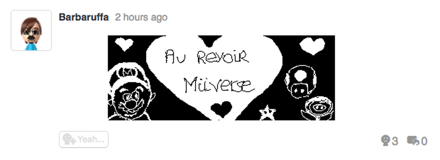 Nintendo fans bid farewell to the Miiverse in hilarious and.