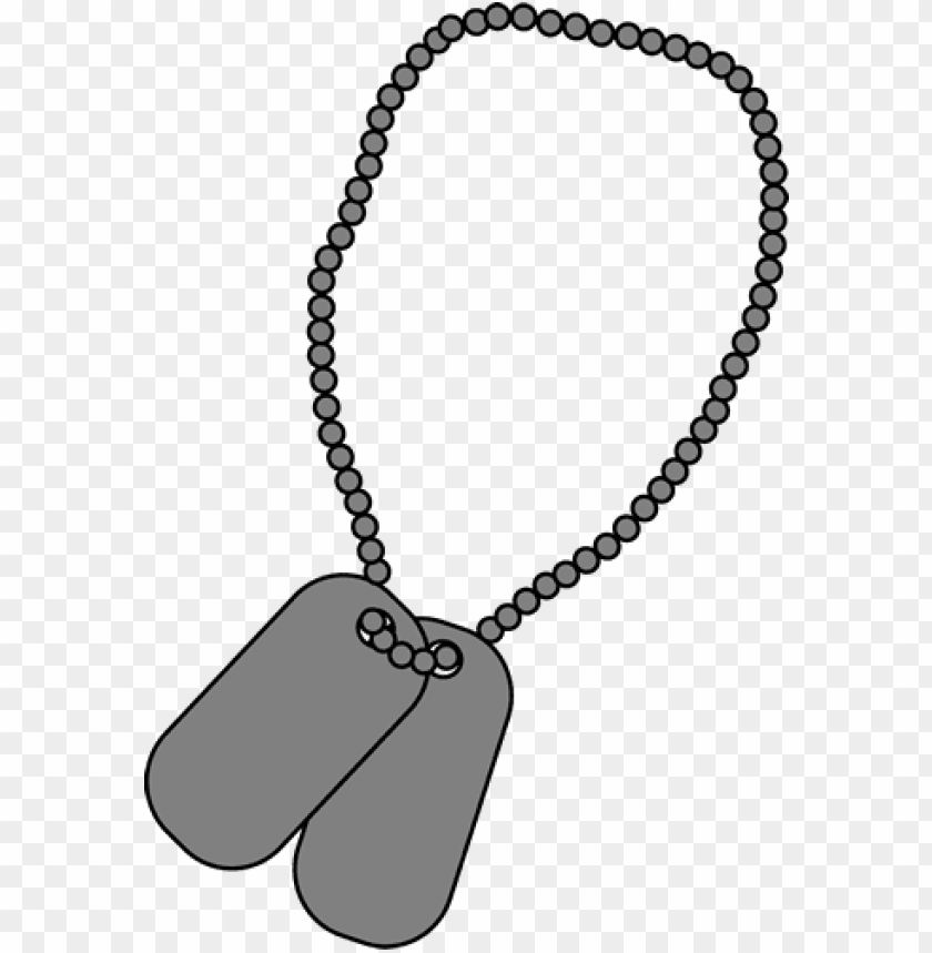 military dog tags clip art image blank military do PNG image.