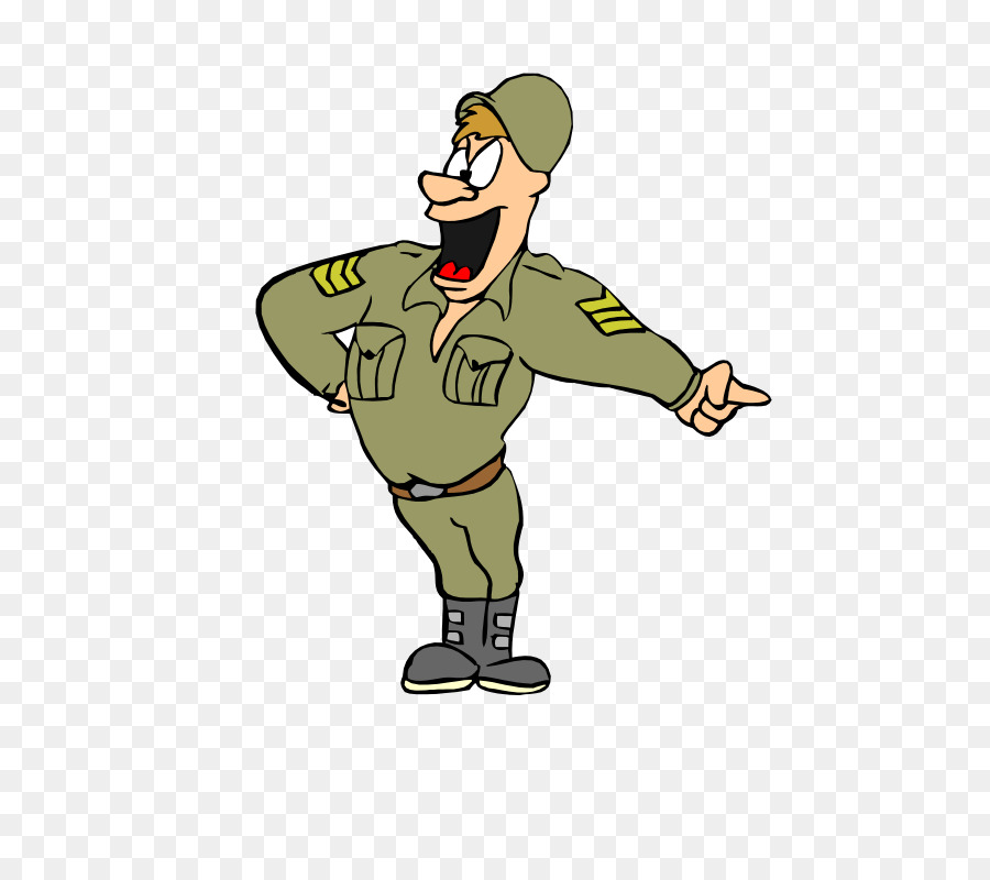 Soldier Cartoon clipart.