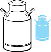 Milk can clipart 20 free Cliparts | Download images on Clipground 2021