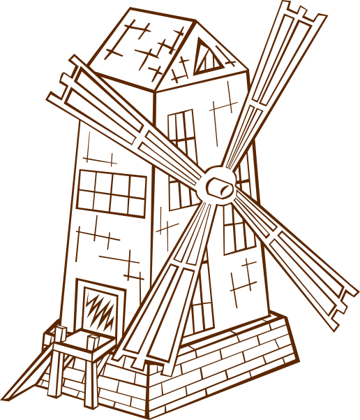 Mill Clipart.