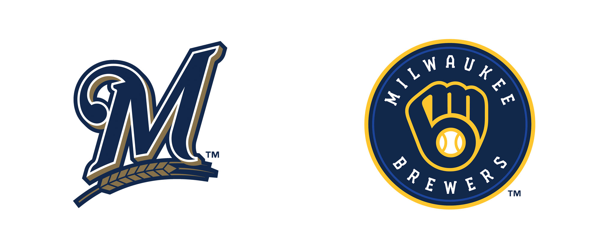 Brand New: New Logos and Uniforms for Milwaukee Brewers by Rare.