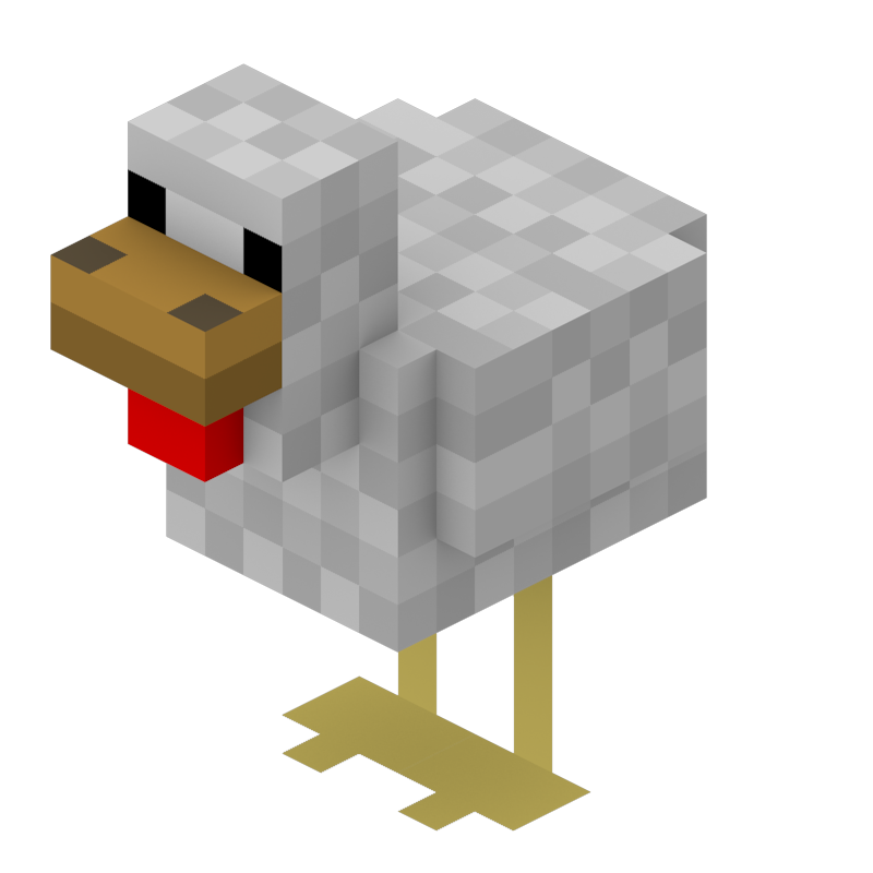 Minecraft Chicken Face