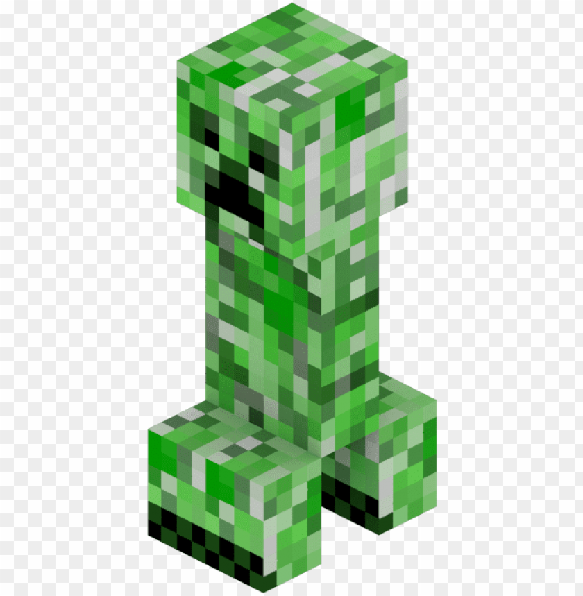 creeper de minecraft PNG image with transparent background.