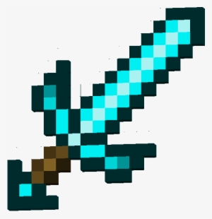 Minecraft Sword PNG, Transparent Minecraft Sword PNG Image.