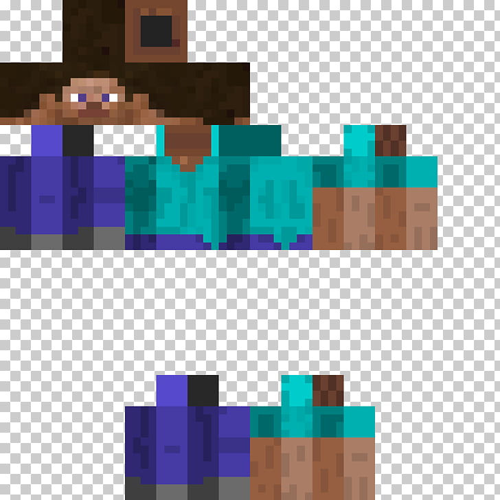 minecraft steve skin layout