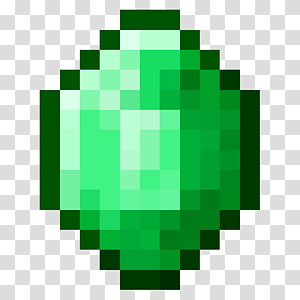 Green , Minecraft: Pocket Edition Roblox Emerald Item.