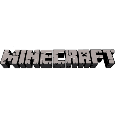 Logo Minecraft transparent PNG.