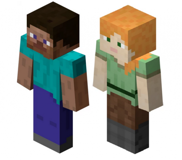 Personajes Minecraft Png Vector, Clipart, PSD.