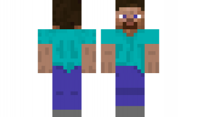 minecraft skin Steve.