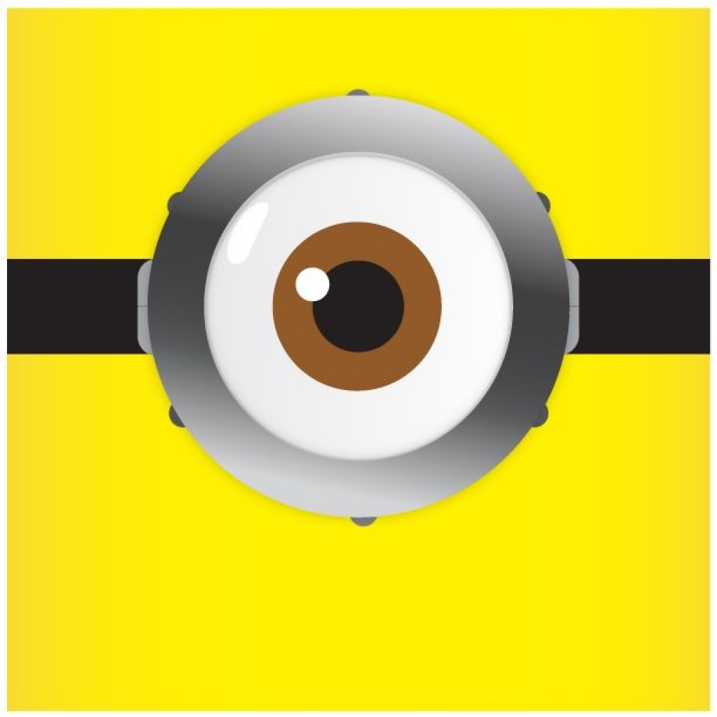 Minion eyes clipart.