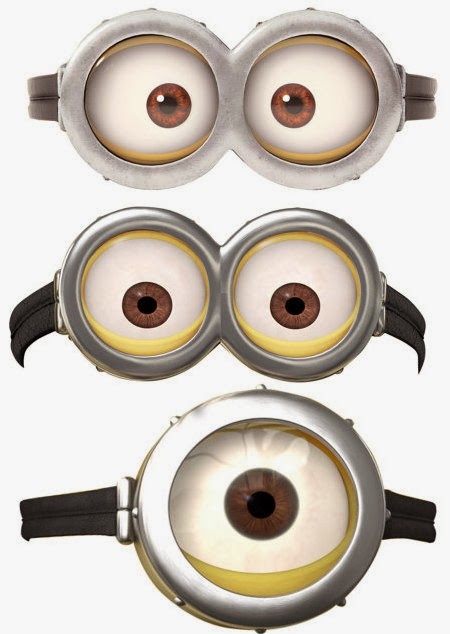 printable minions eyes