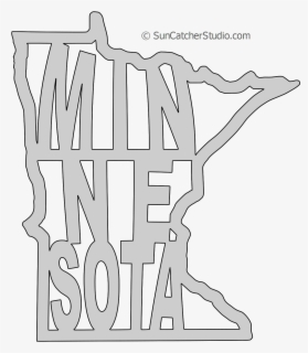 Free Minnesota Outline Clip Art with No Background.