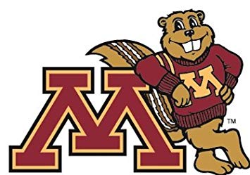 Amazon.com: 4 inch Goldy Gopher UMn University of Minnesota.