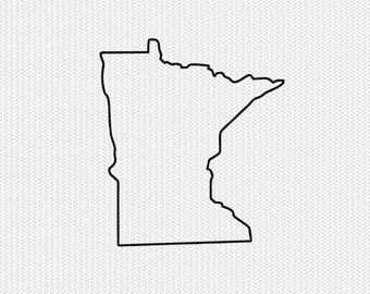 Minnesota outline.