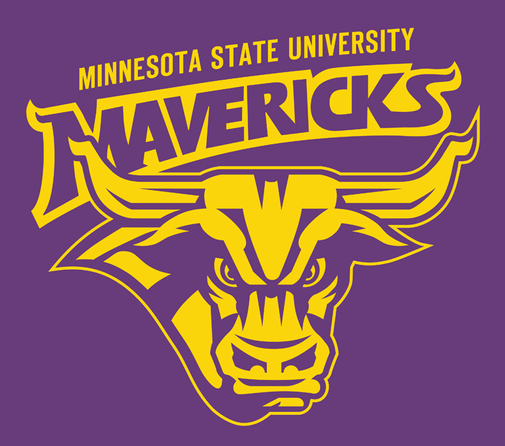 Minnesota State Mavericks Alternate Logo.