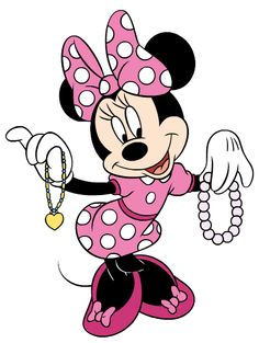 Minnie Mouse Clip Art Black And White.