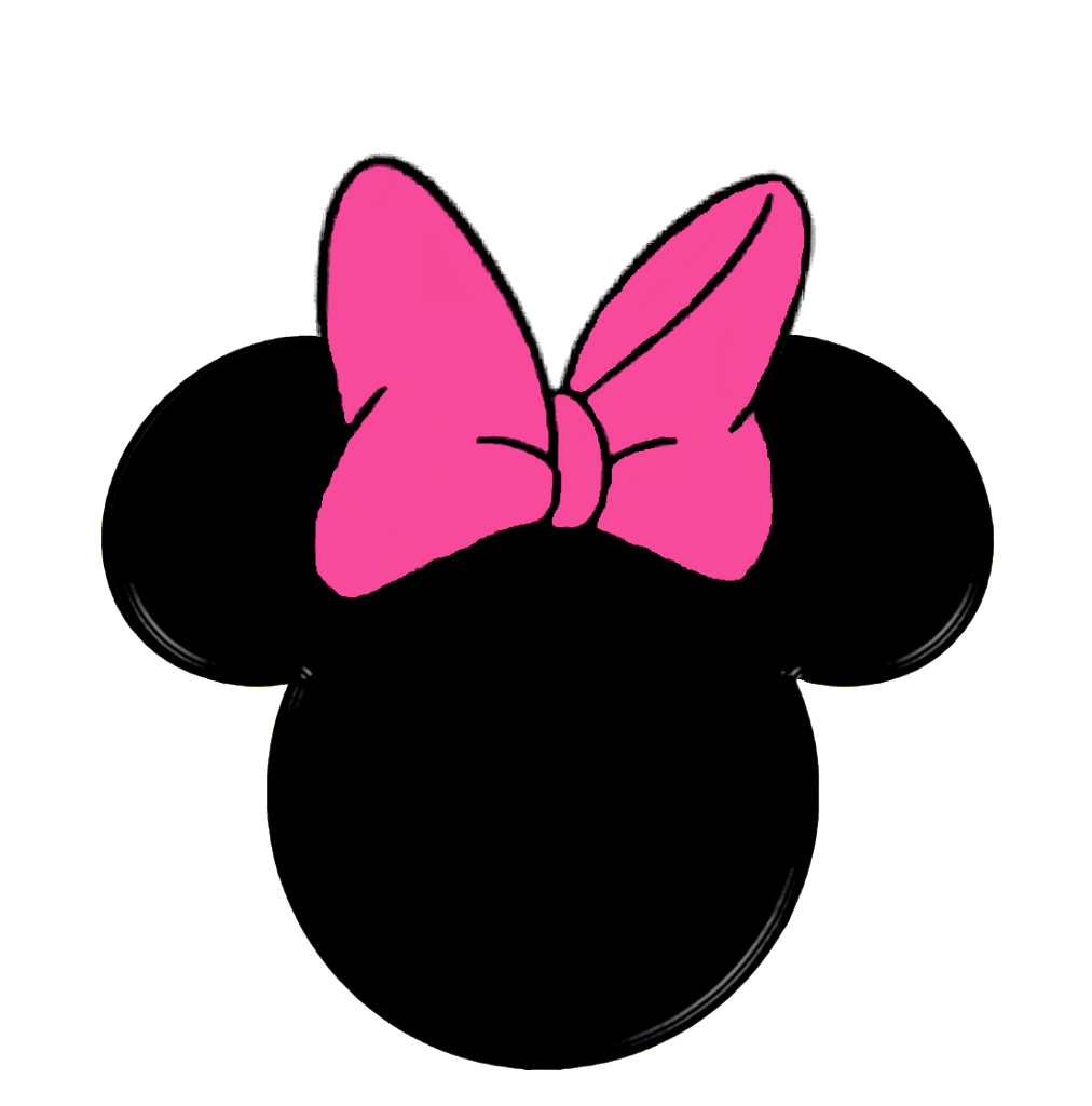 Minnie Mouse Head Clip Art.