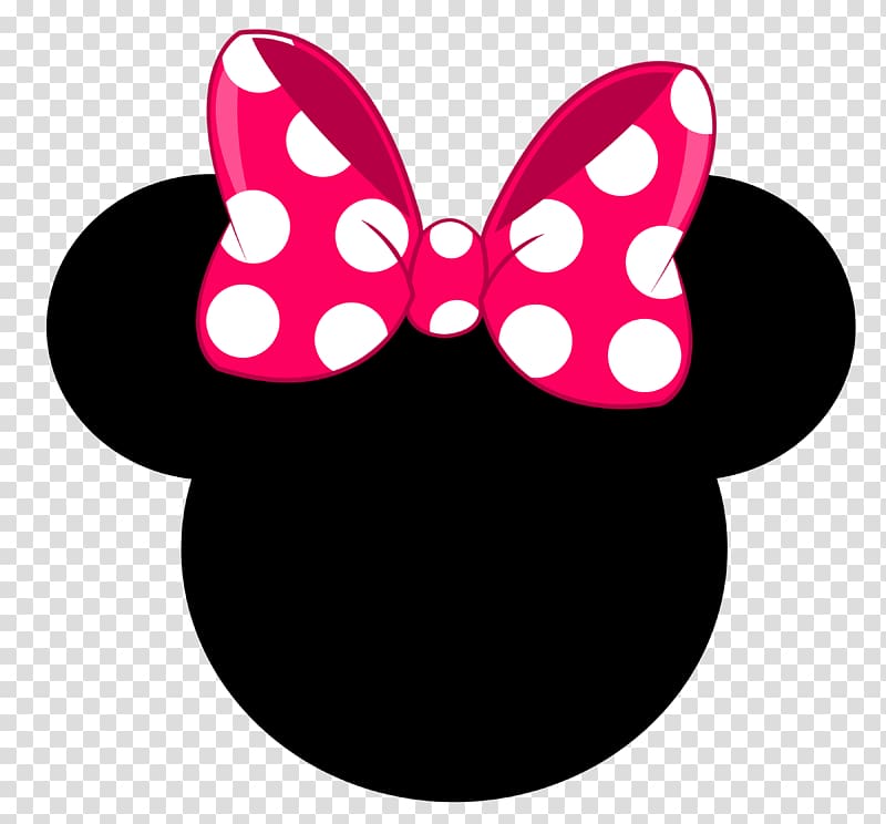 Minnie Mouse face template, Minnie Mouse Mickey Mouse.