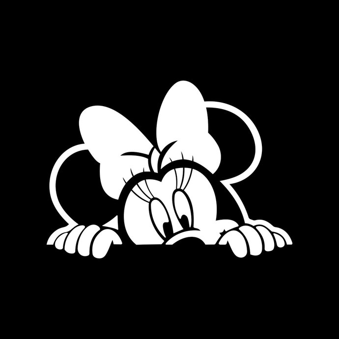 minnie mouse peeking clipart 10 free Cliparts | Download images on