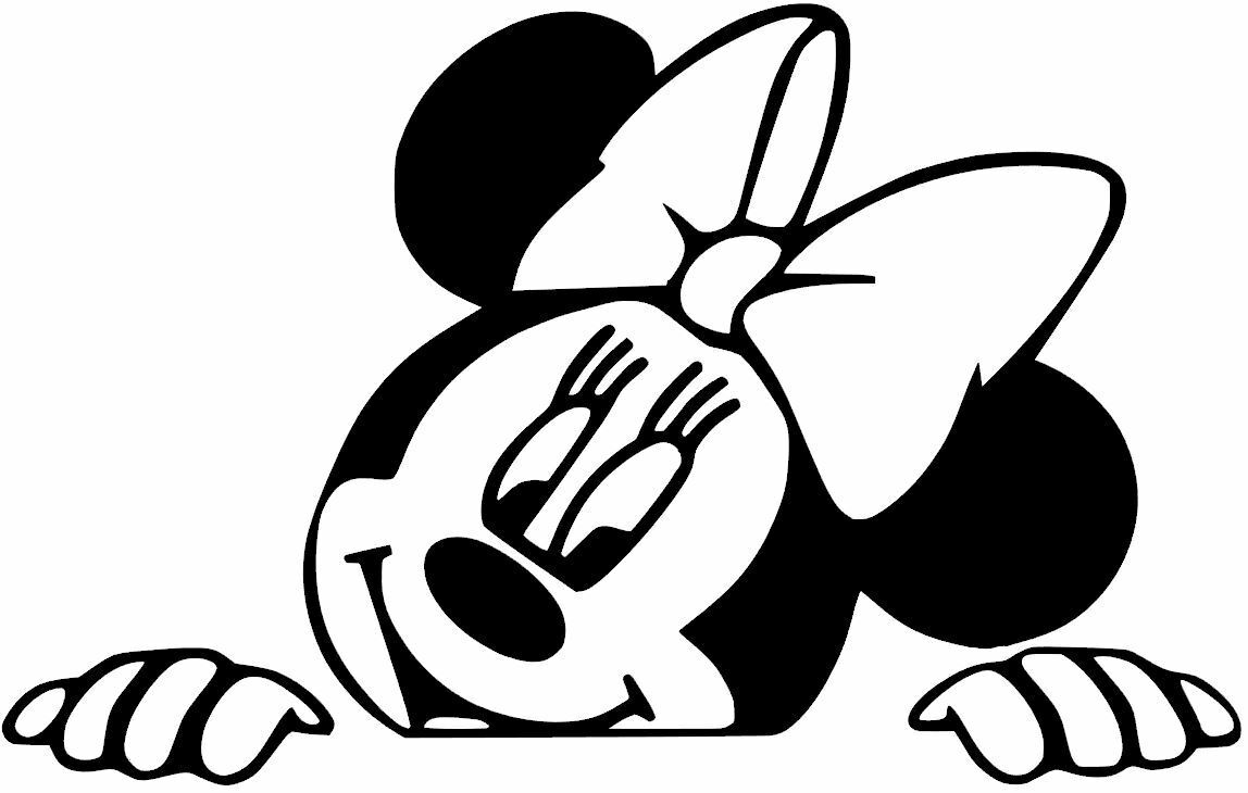 minnie mouse peeking clipart 10 free Cliparts | Download images on