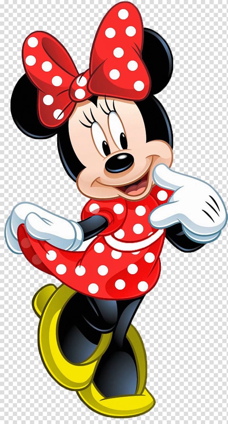 Minnie Mouse illustration, Minnie Mouse Mickey Mouse Daisy.