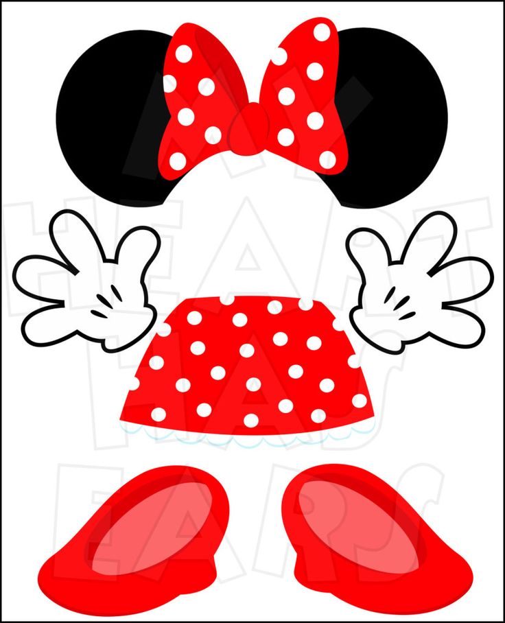 Minnie Mouse Shoe Clipart 20 Free Cliparts Download Images On