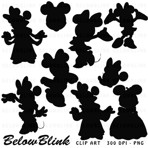 minnie mouse silhouette clipart 10 free Cliparts | Download images on ...