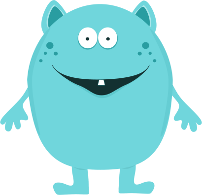 Little Monster Clipart.