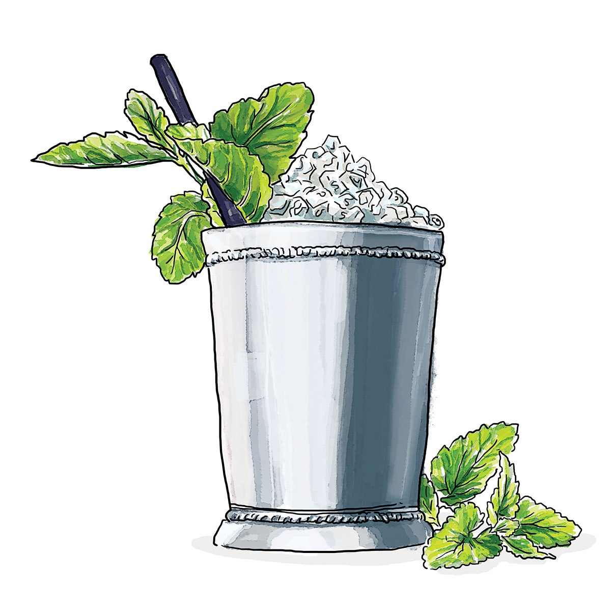 Mint julep clipart 2 » Clipart Portal.