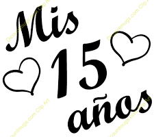 mis 15 anos letras clipart 10 free Cliparts | Download images on ...