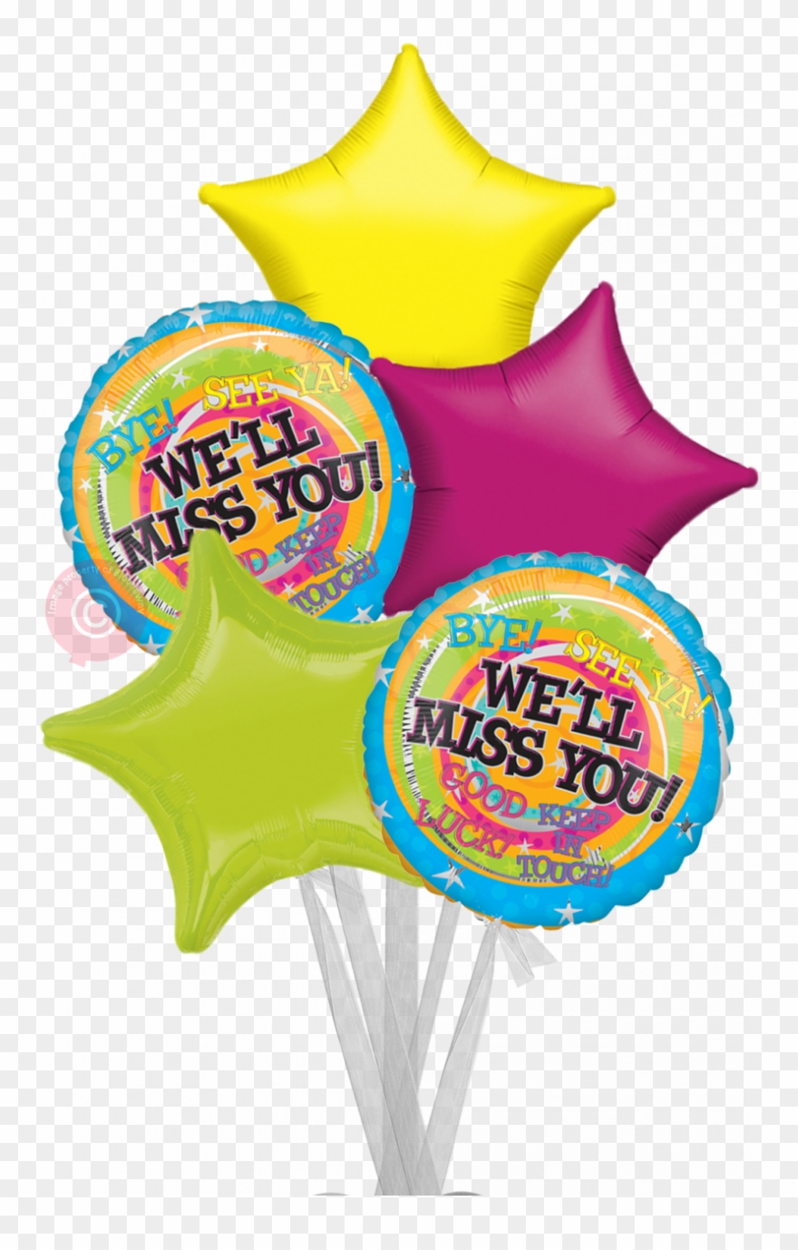 Personalised We Ll Miss You Messages Balloons Delivered.