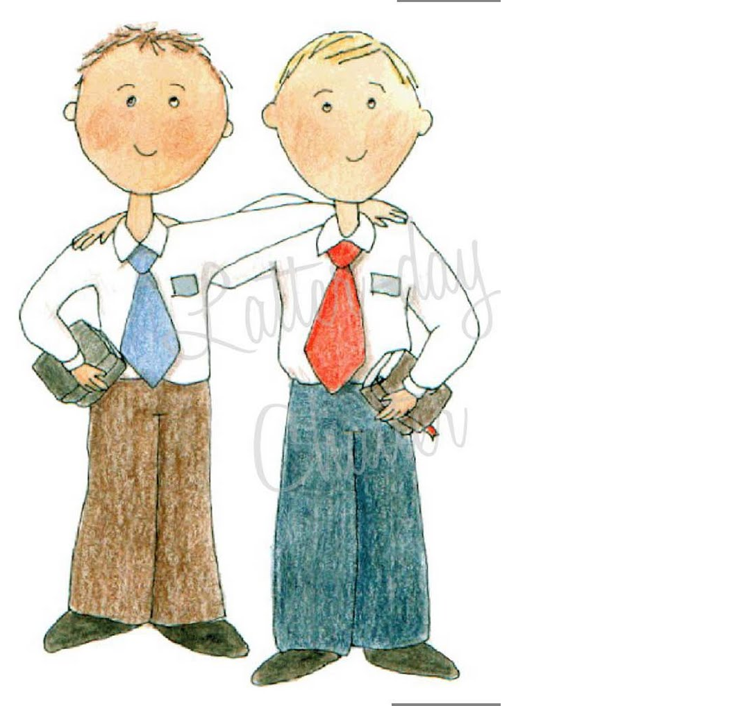 Lds missionary clip art.