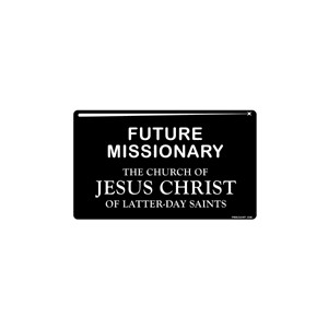 Lds Missionary Tag Clipart.