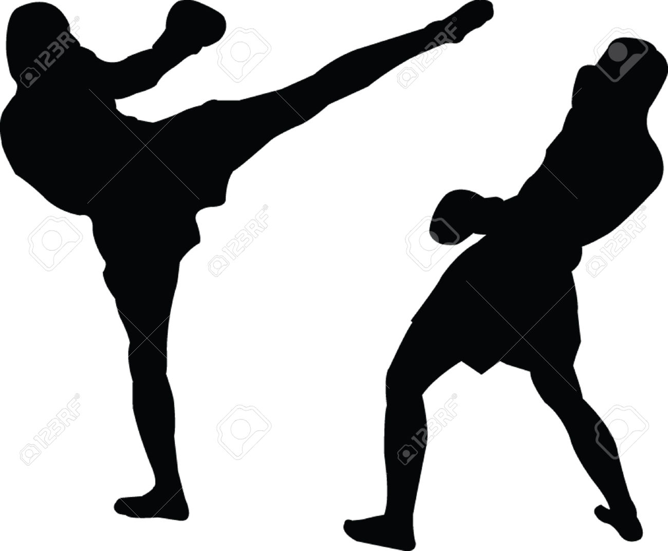 53+ Mixed Martial Arts Clipart.