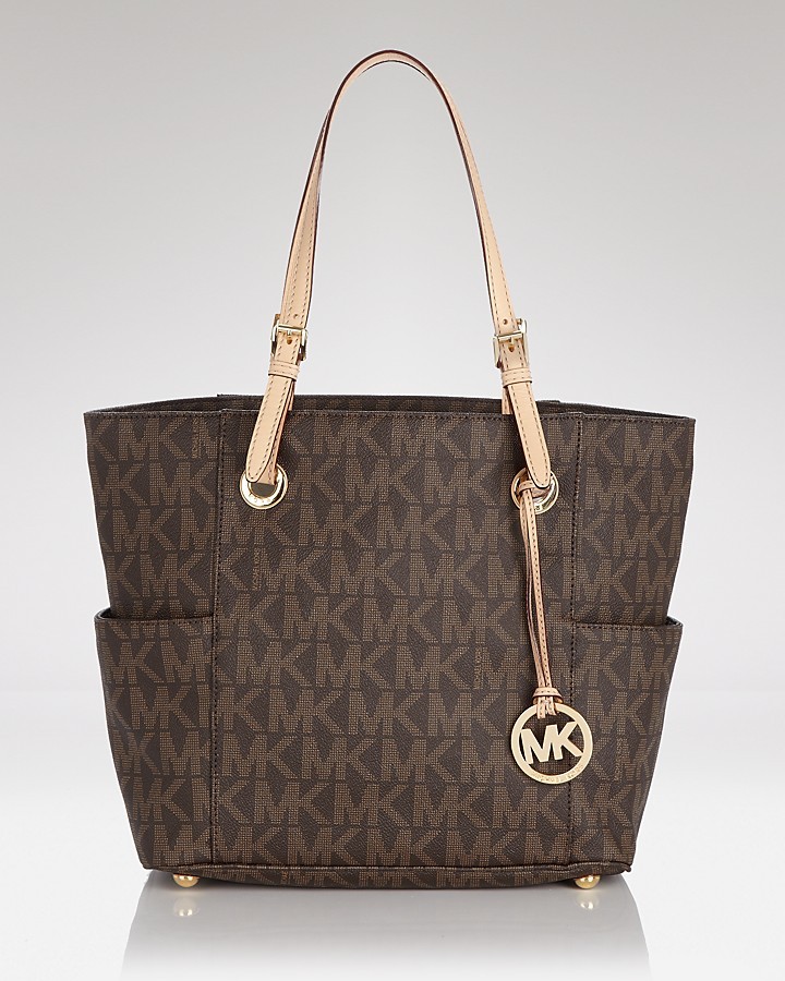 $198, MICHAEL Michael Kors Michl Michl Kors Jet Set Eastwest Logo Tote.