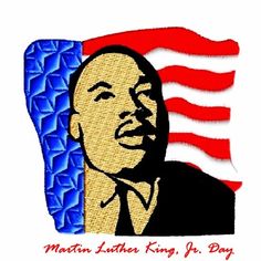 Martin Luther King Jr Day Clipart.