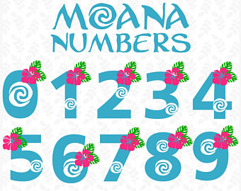 Moana font.