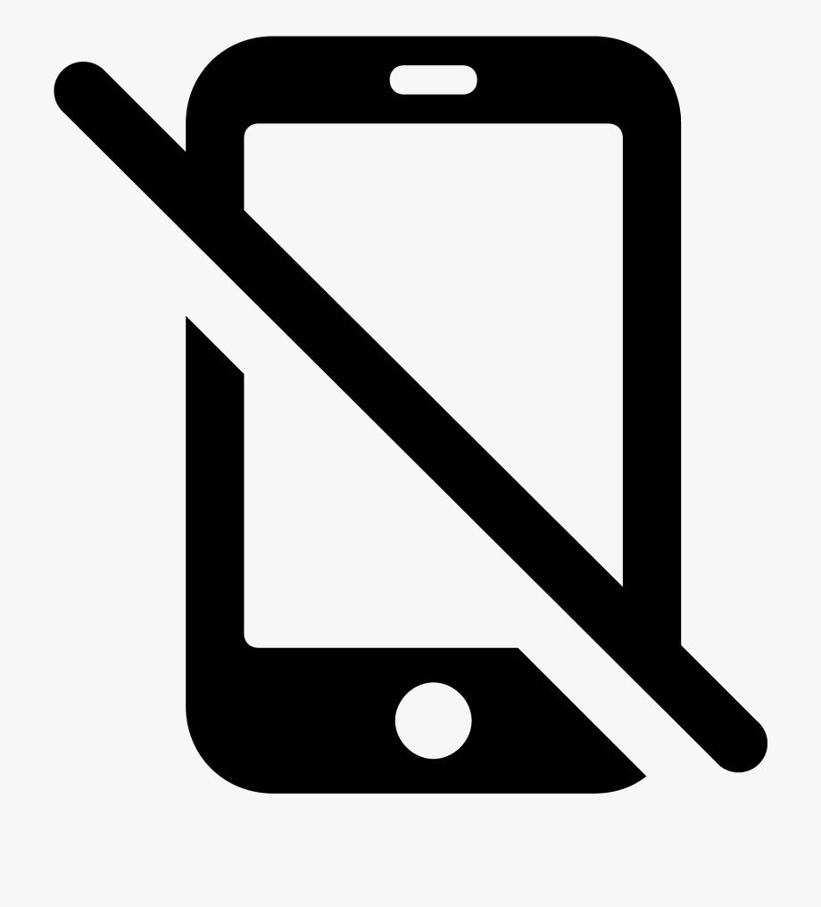 Cellphone Vector Mobile Sign.