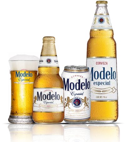 Download Transparent Beer Modelo Clipart Black And White.
